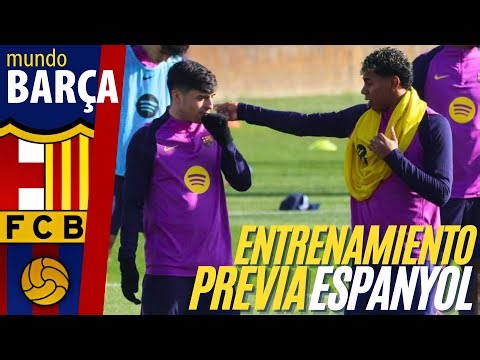 LAMINE YAMAL está BIEN 💪🏼| ÚLTIMO ENTRENAMIENTO del FC BARCELONA antes del DERBI en CORNELLÀ 👀🔥