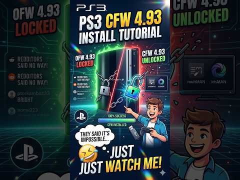 If you update PS3 to OFW 4.93 & wait for ps3toolset, don't. How update to CFW 4.93 from OFW 4.93.