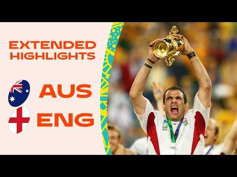 Rugby World Cup 2027 | One Year To Go | Australia v England | Rugby World Cup 2003 Final Re-Run