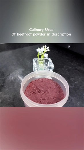 culinary uses of beetroot powder