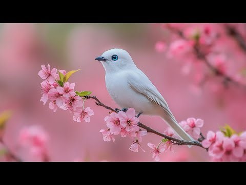 Spring Ambience with Bird Sounds & Piano 🌳 | Relaxing Music for Healing, Stress Relief & Peace