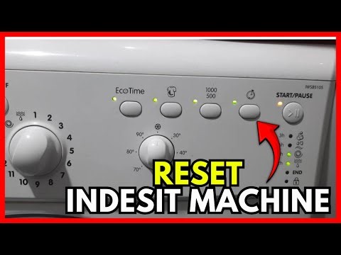 How To FIX INDESIT WASHING MACHINE FLASHING LIGHTS (EASY) 2026