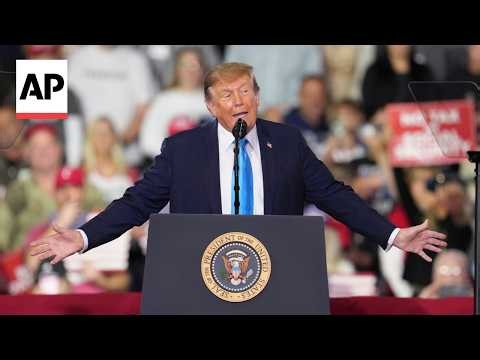 'I can do stuff that's unbelievable,' Trump says at a Kentucky rally