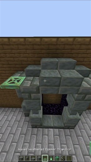 Minecraft Portal Design 😳 #minecraft