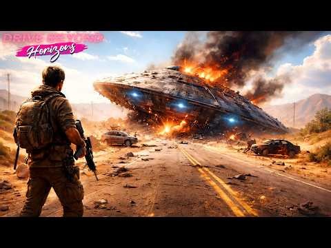DESTROYING ALIEN SPACESHIP! | DRIVE BEYOND HORIZON #8 @TechnoGamerzOfficial