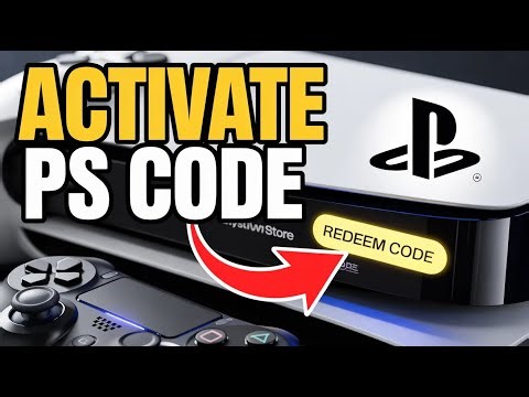 How to activate PlayStation Store code - Step by Step