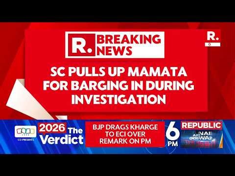 BREAKING LIVE: Supreme Court pulls up Mamata Banerjee For Barging In During Investigation | ED