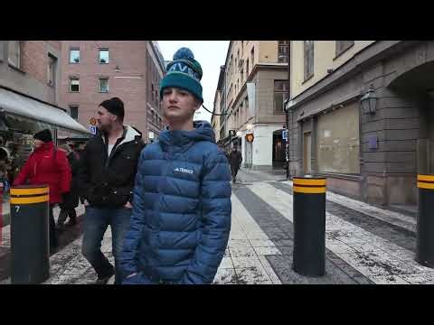 Stockholm City Centre Winter Walk 🌞💸 | Sweden’s Capital in 4K 🇸🇪 Stockholm UHD