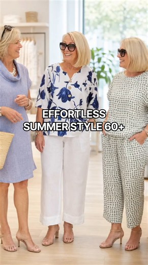 Casual Summer Outfits Over 60 | Elegant & Comfortable Fashion Ideas