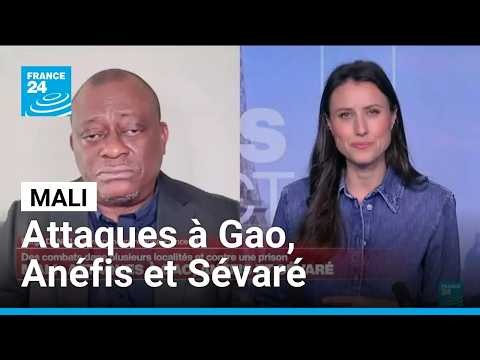 Combats dans plusieurs localités au Mali : attaques à Gao, Anéfis et Sévaré • FRANCE 24