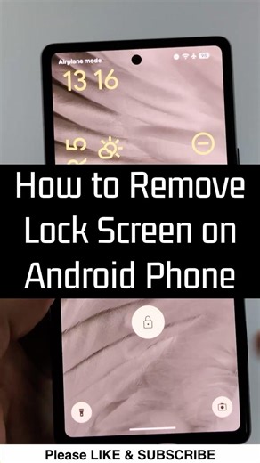 How to Remove Lock Screen on Android Phone Turn Off Passcode