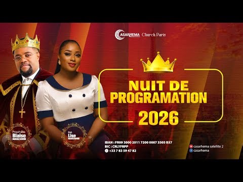 Nuits de programmation 2026 | Pasteur Lise Manzambi Prophète Blaise Manzambi