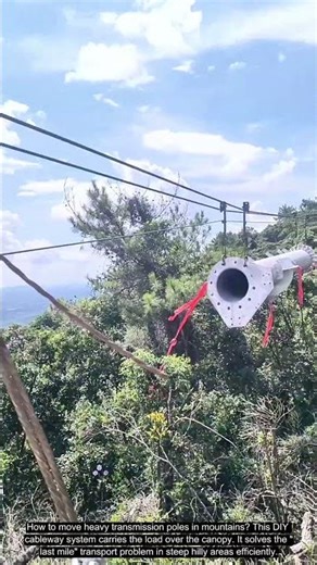 Impossible Terrain? Solving Logistics with a DIY Zipline