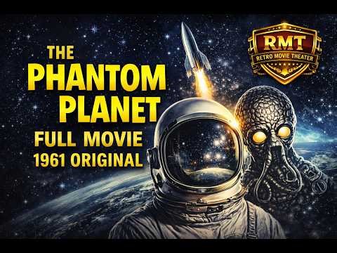 The Phantom Planet (1961) FULL MOVIE | Colorized | Classic Sci-Fi Space Adventure