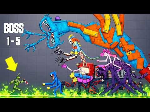 Springtrap FNAF vs Poppy Playtime Boss 1 - 5