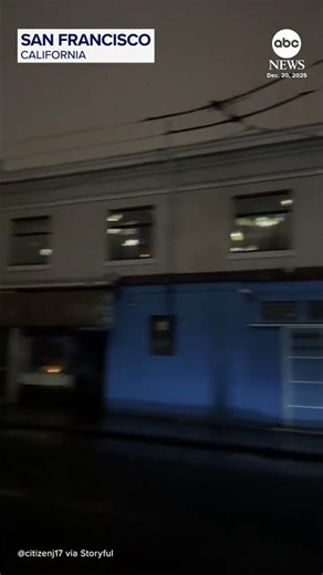 San Francisco streets left in dark during power outage
