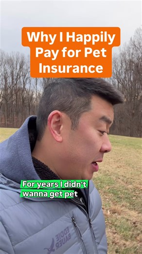 🤑 We have a lot of insurance policies - life, auto, homeowners - and for years I was against buying pet insurance. I view insurance as catastrophic protection, we want it to protect against the most dire of situations and we don't want to overpay to cover more routine issues. But with pet insurance, my view is different. We pay for it because it helps me avoid difficult conversations. If our dog Sundae needs a treatment that costs thousands of dollars, it's difficult financially but not catastr