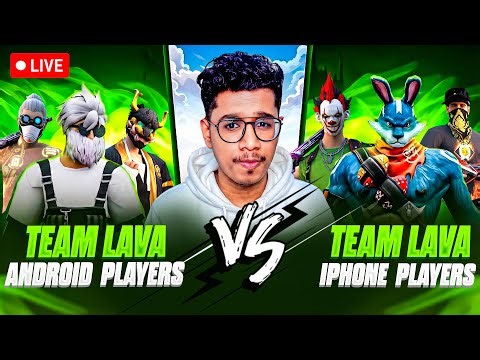 🔴LIVE🔴 TL ANDROID PLAYERS VS TL IPHONE PLAYERS 🔥