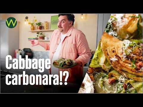 Is it wrong to make carbonara with a cabbage!? | One-Pan recipes| Waitrose presents: Let's Cook
