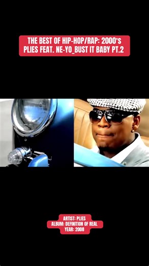 🎵 SONG DETAILS 🎤 Artist: Plies 🎶 Song Title: Bust It Baby Pt. 2 (feat. Ne-Yo) 💿 Album: Definition of Real 📅 Year: 2008 🎧 Genre: Hip-Hop / R&B Short Description: A smoother, more radio-friendly sequel where Plies’ street edge blends perfectly with Ne-Yo’s melodic hook — effortless late-2000s crossover energy. #2000sHipHop #RnBHipHop #ThrowbackVibes #ClubClassics #TimelessHits