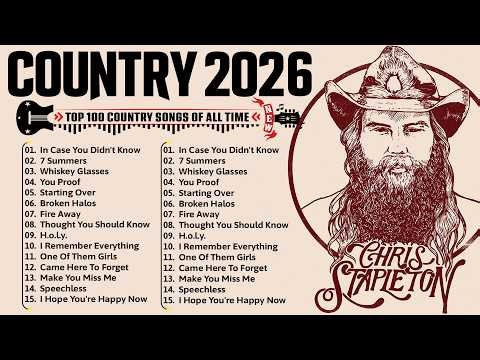 Top 100 Country Songs Of 2026 🛑 Chris Stapleton, Kane Brown, Luke Combs, Morgan Wallen, Luke Bryan