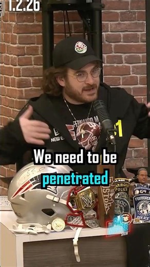 "We eat the grass at The Rose Bowl every year... It's deeply personal when it enters you" 😂