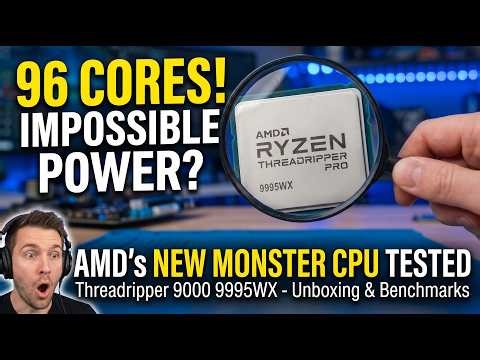 The HIDDEN AMD Ryzen Threadripper PRO 9000 Nobody Is Talking About With POWERFUL 96 Core