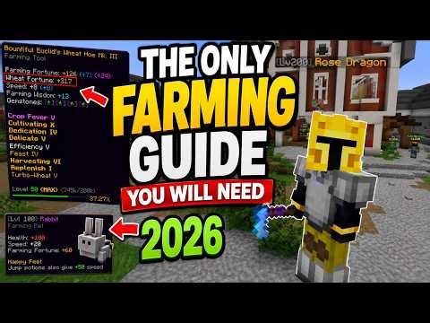 The ONLY Farming Guide You’ll EVER Need in Hypixel SkyBlock (2026)