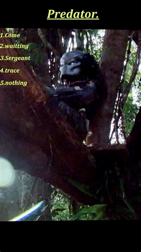 Predator (1987) | Predator Injured – Alien Tech Healing Unleashed 🔥