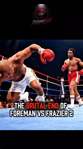 ​Foreman vs Frazier 2: The Brutal Rematch! 🥊 #boxing #shorts #new