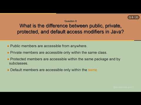 Java Interview Questions & Answers | Most Asked Questions for Freshers & Experienced part 1