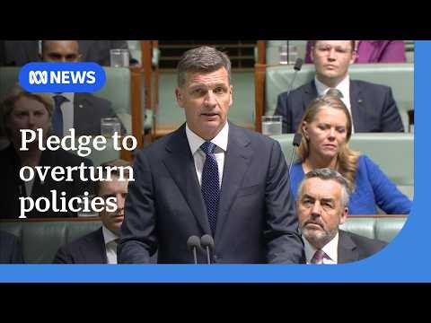 Coalition pledges to overturn Labor’s tax changes in Budget Reply | ABC NEWS