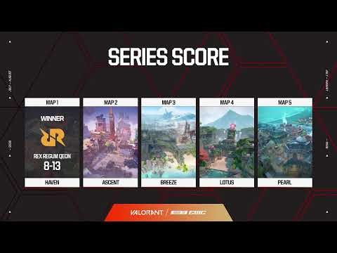LIVE: Gen.G Esports vs Rex Regum Qeon - Road to EWC26 Qualifier: VALORANT - Pacific