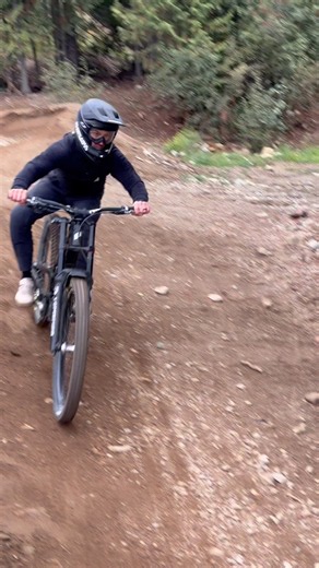 This corner is magical in Whistler! It makes you accelerate.