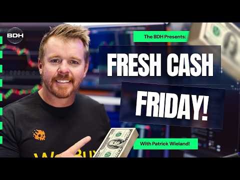 DAY TRADING LIVE!!! FRESH CASH FRIDAY!!!