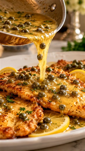 Easy Chicken Piccata (Only 5 Ingredients) #recipe #chicken #dinner #easymeals