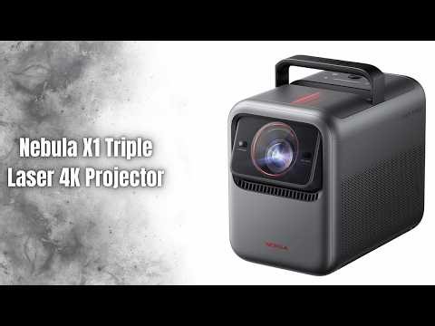 Nebula X1 4K Projector 🔥 Triple Laser 3500 ANSI Lumens | Outdoor & Home Theater Beast