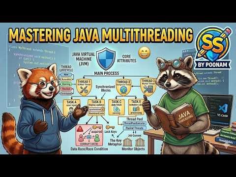 Java Multithreading Made Easy #coding #programming #developer #coders #learncoding #code #debugging