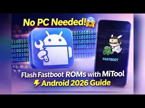 No PC Needed! 🤯 Flash Fastboot ROMs with MiTool ⚡ Android 2026 Guide