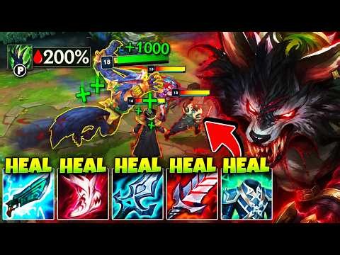 I created the most broken Warwick build of All-Time! (MAX LIFESTEAL WARWICK)