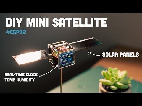 [Satisfying] A Desk Satellite You Can Actually Build! 🚀