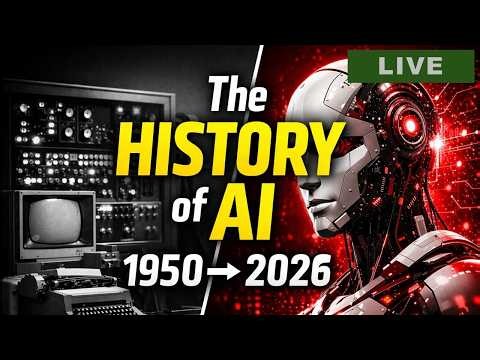 The Complete History of AI (1950–2026) - The Rise of Artificial Intelligence
