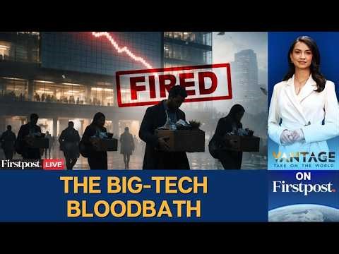 LIVE: Mass Layoffs Across Big Tech Companies Including Amazon, Meta, Snapchat | Vantage on Firstpost