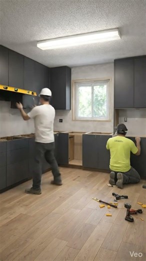 Incredible Small Kitchen Transformation | Before & After Remodel #shorts