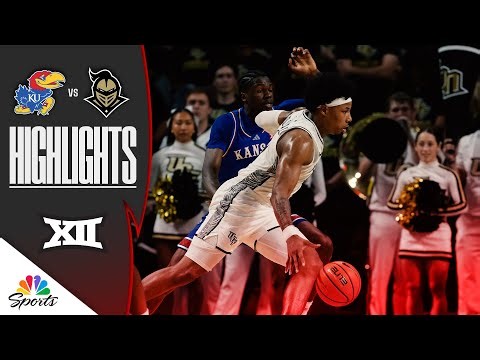 No. 17 Kansas vs. UCF | COLLEGE BASKETBALL HIGHLIGHTS | 1/3/26 | NBC Sports