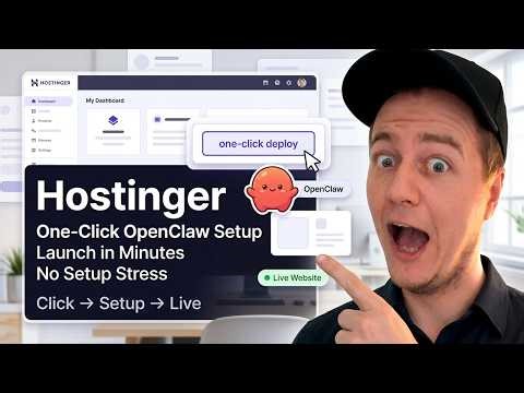 Hostinger – One-Click OpenClaw Setup In Minutes!