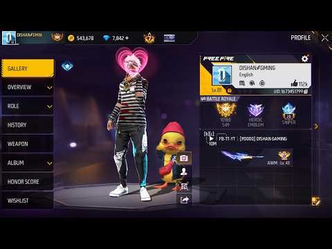 ⚡ GRANDMASTER TOP 1 PUSH! V Badge Lobby 💎 FF LIVE 🔴 Free Fire LIVE!#ff #freefire