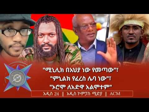 "ሚኒሊክ በአህያ ነው የመጣው"፣ "ምኒልክ የፈረስ ሌባ ነው"፣ "ኦሮሞ ለአድዋ አልሞተም"