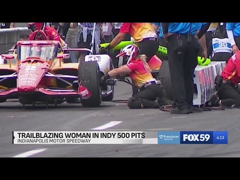 Team Penske made history with first female pit crew member to win Indy 500 in 2023
