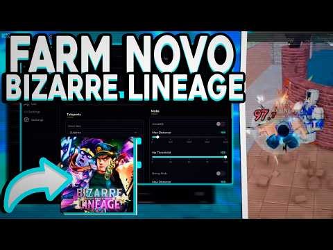 [NOVO 🧬] Bizarre Lineage SCRIPT - AUTO FARM INSANO, AUTO RAID, AUTO ARROWS! (CELULAR & PC) 2026